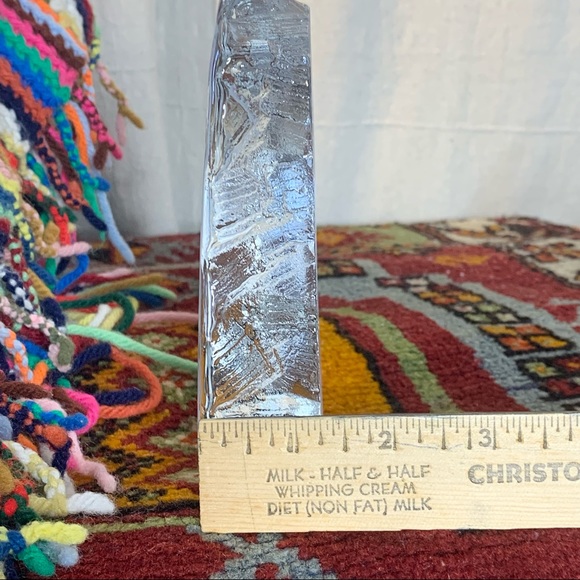 70s Glass Golf Paperweight - Picture 6 of 7